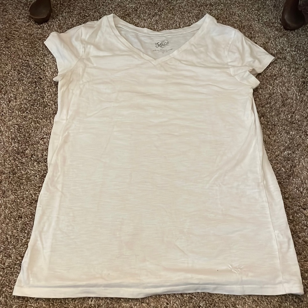 White T shirt Size: 16 Brand: Justice